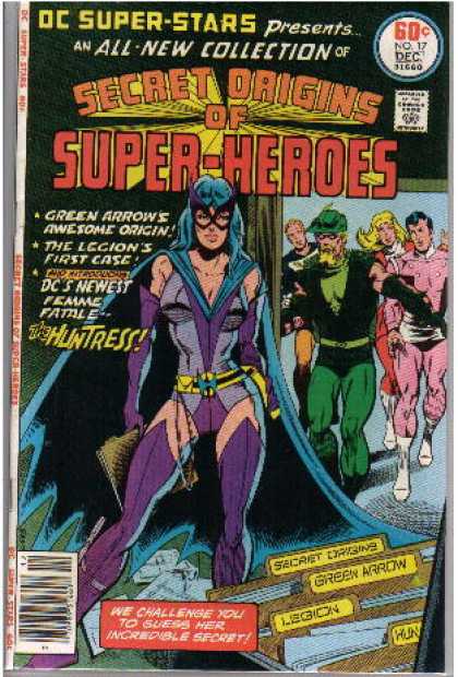 DC Super-Stars 17 - Approved By The Comics Code - All-new Collection - Secret Origins - Superhero - The Huntress