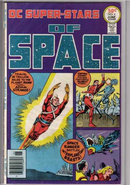 DC Super-Stars 4 - Dc Comics - Adam Strange - Captain Comet - Adventure - Classic Comics