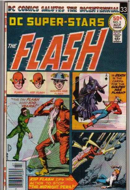 DC Super-Stars 5 - The Flash - Salutes The Bicentennial - Kid Flash - Battle
