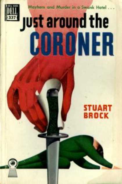Dell Books - Just Around the Coroner - Stuart Brock