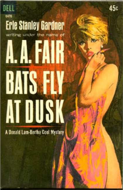 Dell Books - Bats Fly at Dusk - A. A. Fair