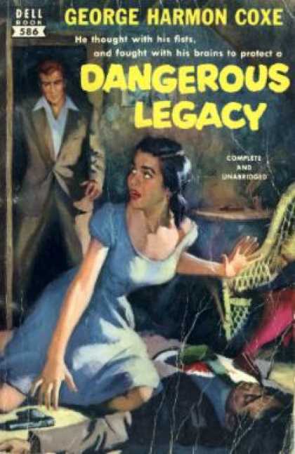 Dell Books - Dangerous Legacy - George Harmon Coxe