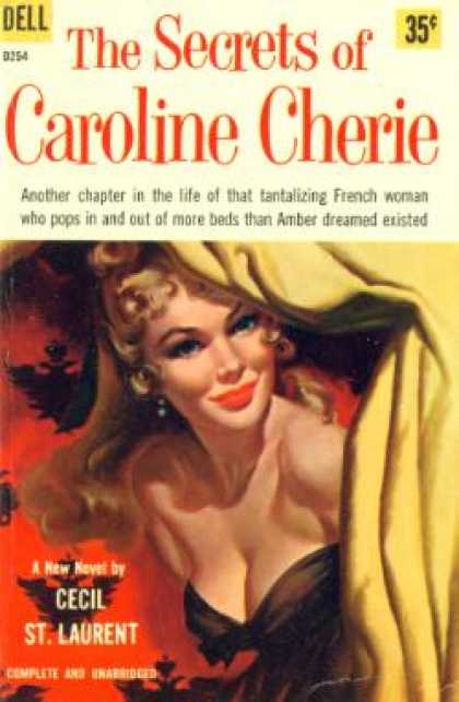 Dell Books - The Secrets of Caroline Cherie - Cecil Saint-laurent
