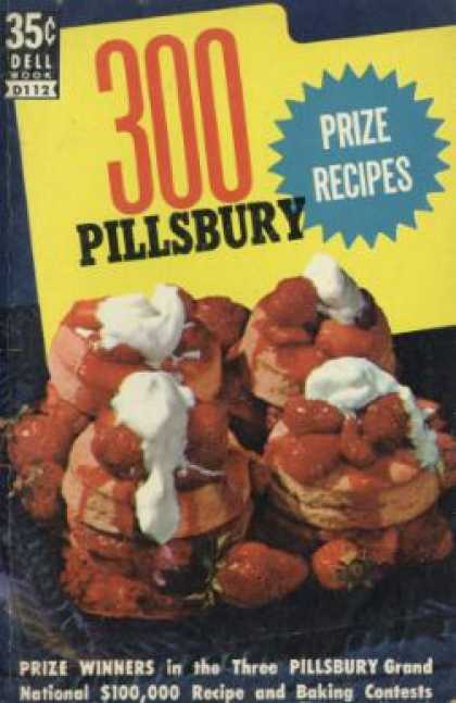 Dell Books - 300 Pillsbury Prize Recipes - Anonymous