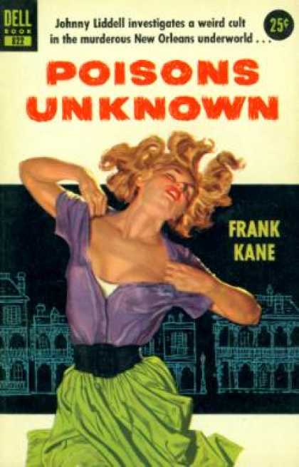 Dell Books - Poisons Unknown - Frank Kane