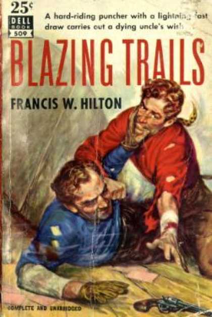 Dell Books - Blazing Trails - Francis W Hilton