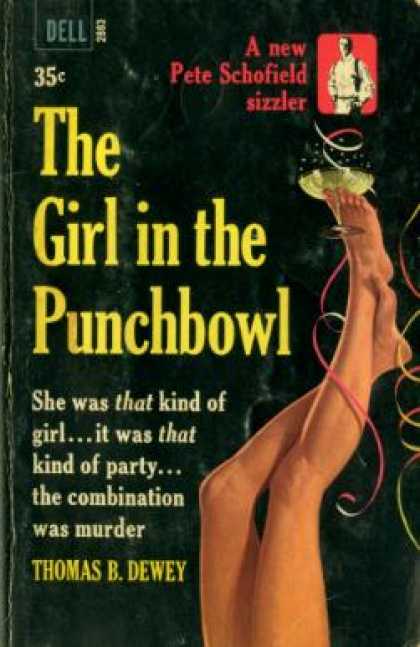 Dell Books - The Girl In the Punchbowl - Thomas B. Dewey
