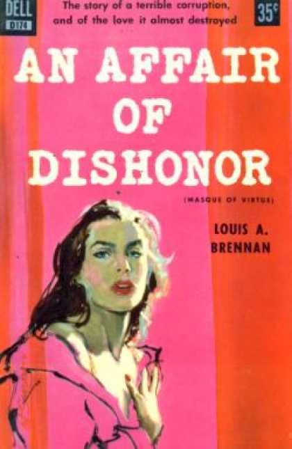 Dell Books - An Affair of Dishonor - Louis a Brennan