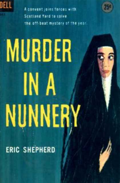 Dell Books - Murder In a Nunnery - Eric Shepherd