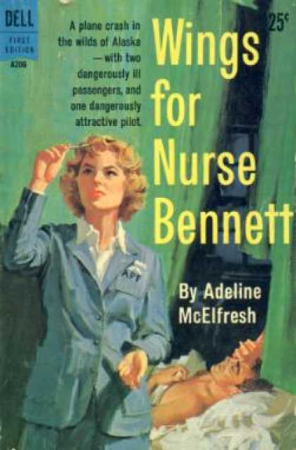 Dell Books - Wings for Nurse Bennett - Adeline Mcelfresh