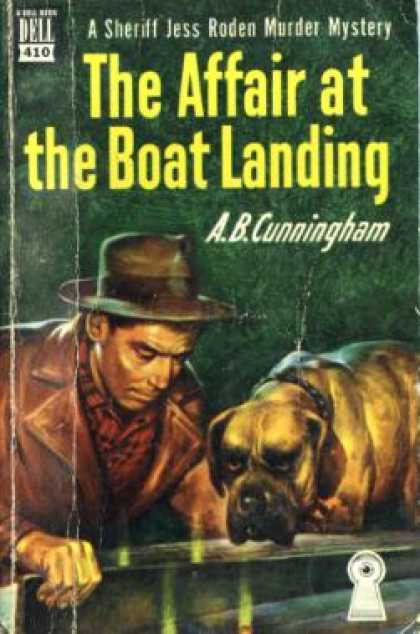 Dell Books - The Affair at the Boat Landing - A. B. Cunningham