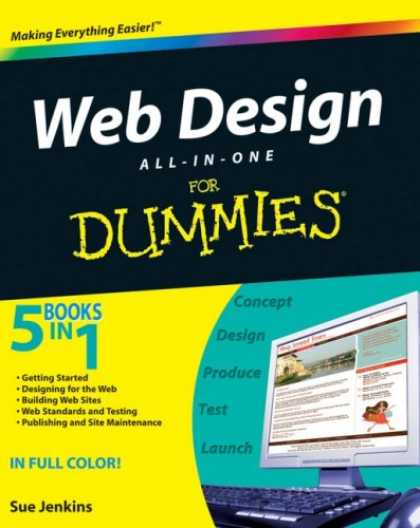 Design Books - Web Design All-in-One For Dummies (For Dummies (Computers))