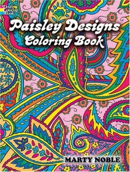 Design Books - Paisley Designs Coloring Book (Dover Coloring Book)