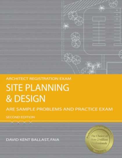 Design Books - Site Planning and Design: ARE Sample Problems and Practice Exam