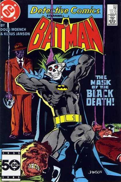 Detective Comics 553 - Mask - Klaus Janson