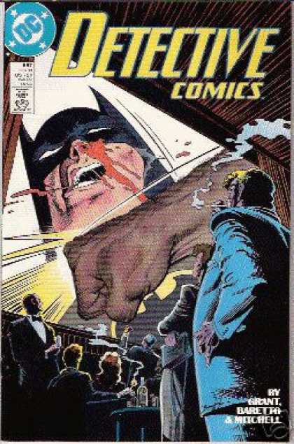 Detective Comics 597 - Batman - Punch - Smoking - Grant Baretta U0026 Mitchell - Nosebleed - Norm Breyfogle