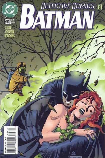 Detective Comics 694 - Batman - Tree - Approved By The Comics Code - Woman - Direct Sales
