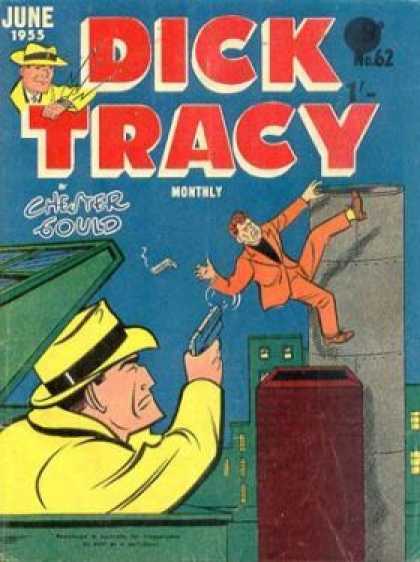 Dick Tracy 62 - June 1955 - Dick Tracy - Chester Gould - No 62 - Dick Tracy In A Dumpster