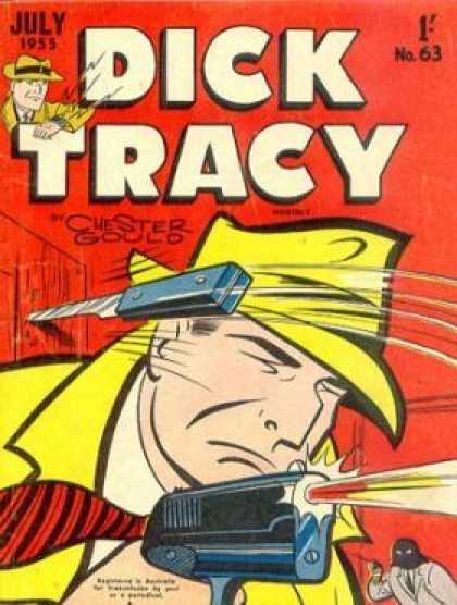 Dick Tracy 63 - Close Call - Yellow Hat - Man In The Back - Fire Fight - Old Story