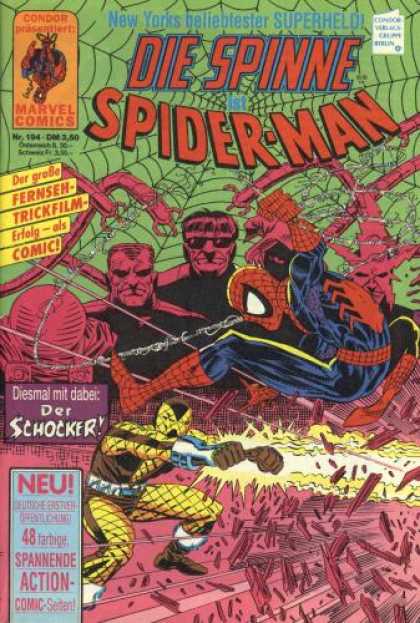 Die Spinne 354 - Condor - Marvel Comics - Spider-man - Schocker - Web