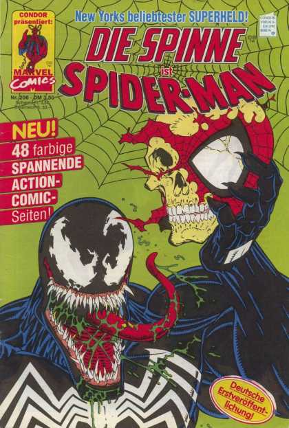 Die Spinne 366 - Spider-man - Skull - Tongue - Web - Venom