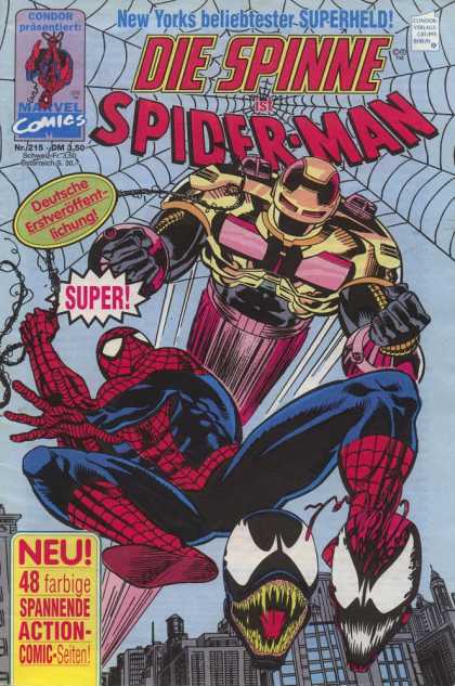 Die Spinne 375 - Condor - Marvel Comics - Superhero - Web - Robot