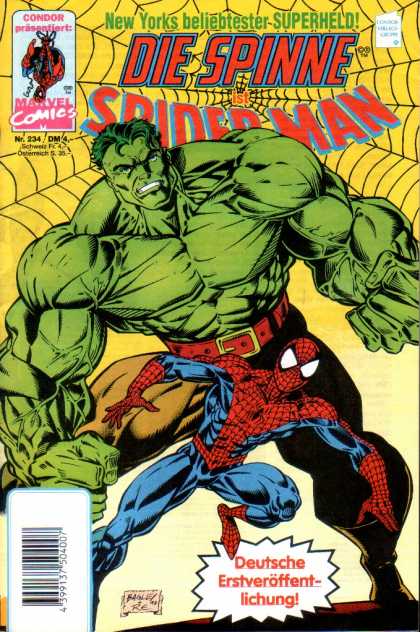 Die Spinne 394 - Marvel - Hulk - Spiderman - Costume - Superhero