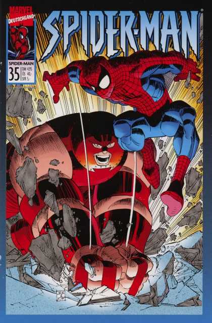 Die Spinne 462 - Spider-man - Marvel - Juggernaut - Superhero - Fighting