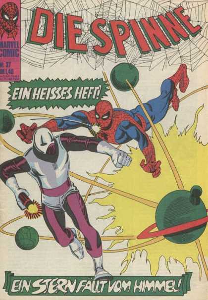 Die Spinne 60 - Spiderman - Spiderweb - Bombs - Marvel - German