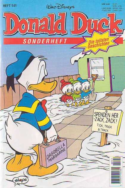 Die Tollsten Geschichten von Donald Duck 141 - Walt Disney - Heft 141 - Spenden Her Zack Zack - Tick Trick U0026 Track - Dagobella Margarine