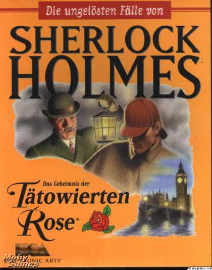 DOS Games - The Lost Files of Sherlock Holmes: The Case of the Rose Tattoo