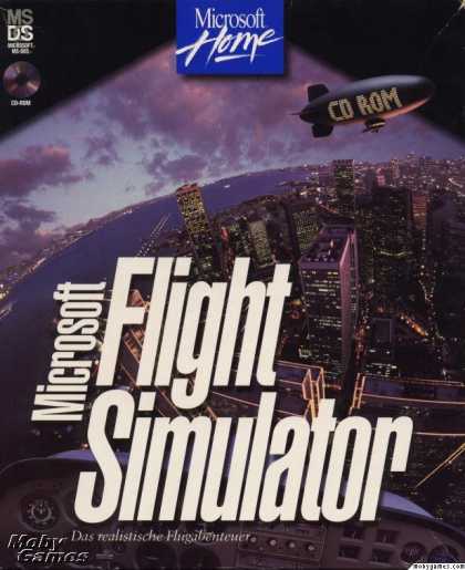 DOS Games - Microsoft Flight Simulator (v5.0)