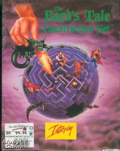 DOS Games - The Bard's Tale Construction Set