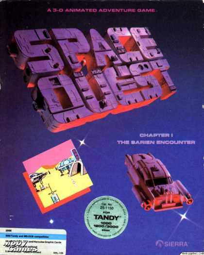 DOS Games - Space Quest: The Sarien Encounter