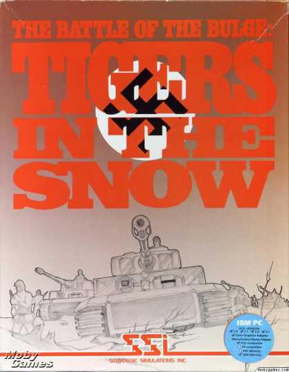 DOS Games - The Battle of the Bulge: Tigers in the Snow