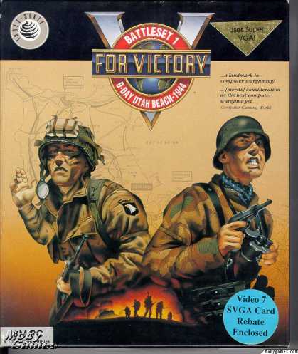 DOS Games - V for Victory: D-Day Utah Beach
