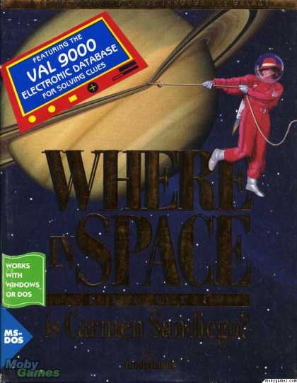 DOS Games - Where in Space is Carmen Sandiego? (Deluxe Edition)