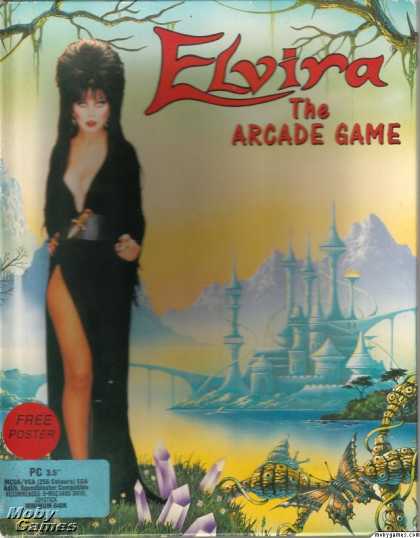 DOS Games - Elvira: The Arcade Game