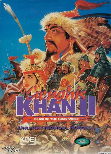 DOS Games - Genghis Khan II: Clan of the Grey Wolf