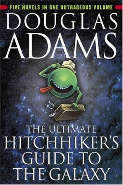 Douglas Adams Books - The Ultimate Hitchhiker's Guide to the Galaxy