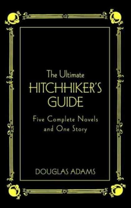Douglas Adams Books - The Ultimate Hitchhiker's Guide Deluxe Edition