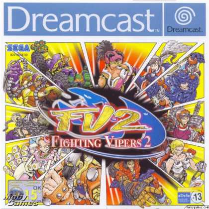 Dreamcast Games - Fighting Vipers 2