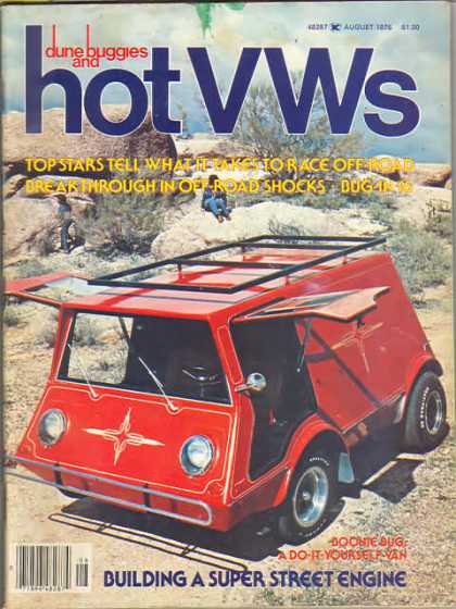 Dune Buggies and Hot VWs - August 1976