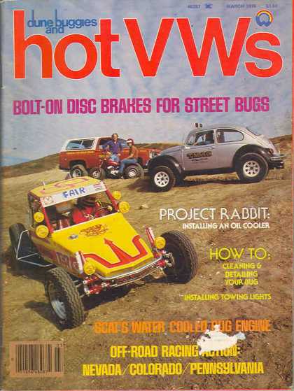Dune Buggies and Hot VWs - March 1978