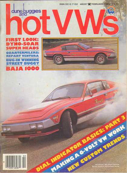 Dune Buggies and Hot VWs - February 1983