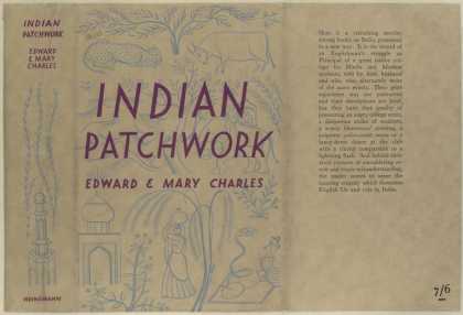 Dust Jackets - Indian patchwork.