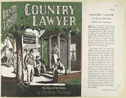 Dust Jackets - Country lawyer.