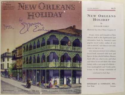 Dust Jackets - New Orleans Holiday, by E