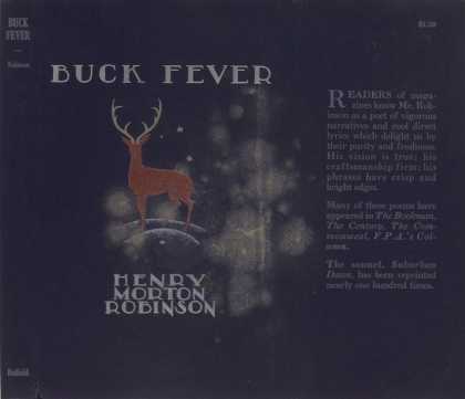 Dust Jackets - Buck fever.