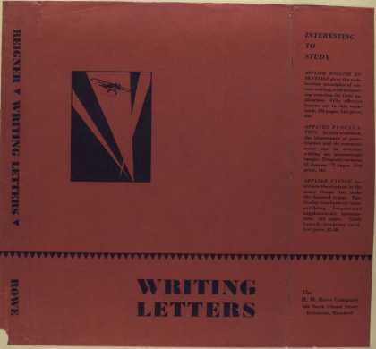Dust Jackets - Writing letters.